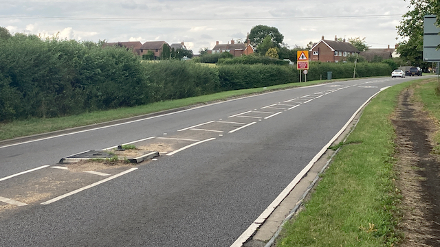 Traffic Calming Bollards Removed